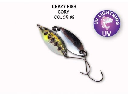 Plandavka Crazy Fish Cory 21 mm 1,1 g color 09