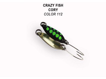 Plandavka Crazy Fish Cory 21 mm 1,1 g color 112