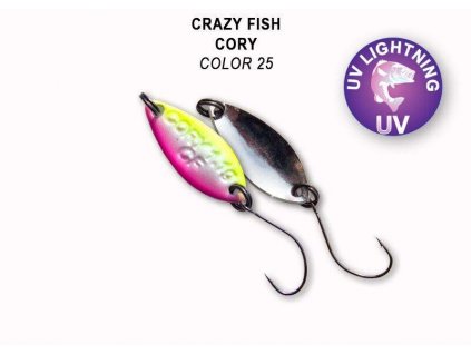 Plandavka Crazy Fish Cory 21 mm 1,1 g color 25