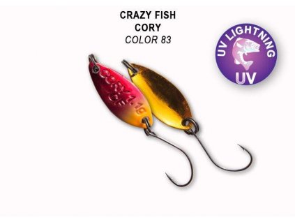 Plandavka Crazy Fish Cory 21 mm 1,1 g color 83