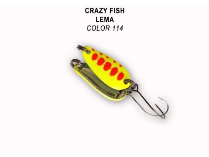 Plandavka Crazy Fish Lema 23 mm 1,6 g color 114