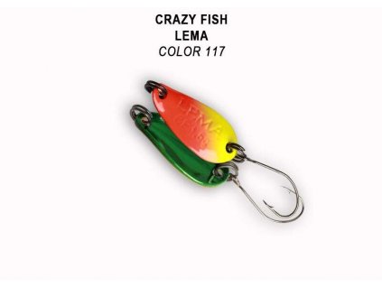 Plandavka Crazy Fish Lema 23 mm 1,6 g color 117