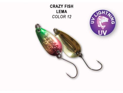 Plandavka Crazy Fish Lema 23 mm 1,6 g color 12