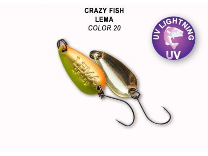 Plandavka Crazy Fish Lema 23 mm 1,6 g color 20