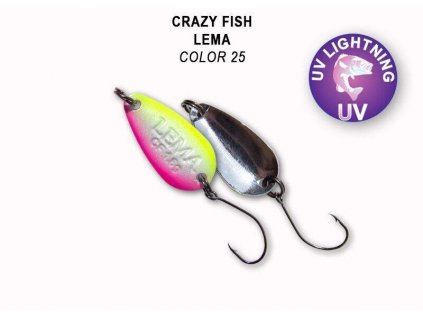 Plandavka Crazy Fish Lema 23 mm 1,6 g color 25