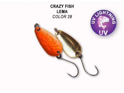 Plandavka Crazy Fish Lema 23 mm 1,6 g color 28