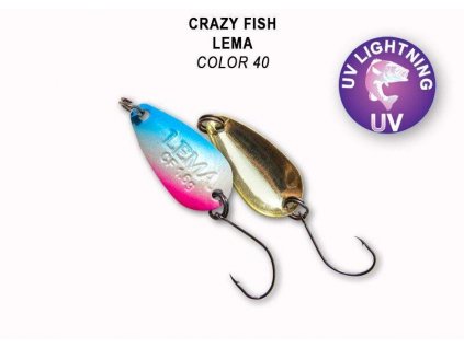 Plandavka Crazy Fish Lema 23 mm 1,6 g color 40
