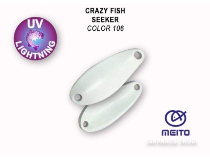 Plandavka Crazy Fish Seeker 28 mm 2,5 g color 106