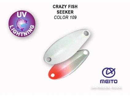 Plandavka Crazy Fish Seeker 28 mm 2,5 g color 109