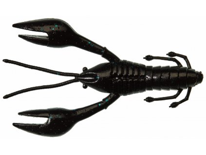 97178 gumova nastraha gunki hourra craw 10cm black blue flake 6ks