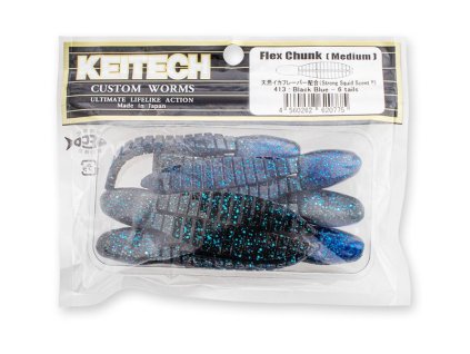 Gumová nástraha Keitech Flex Chunk Medium 3