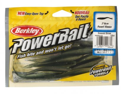 Gumová nástraha Berkley PowerBait Minnow