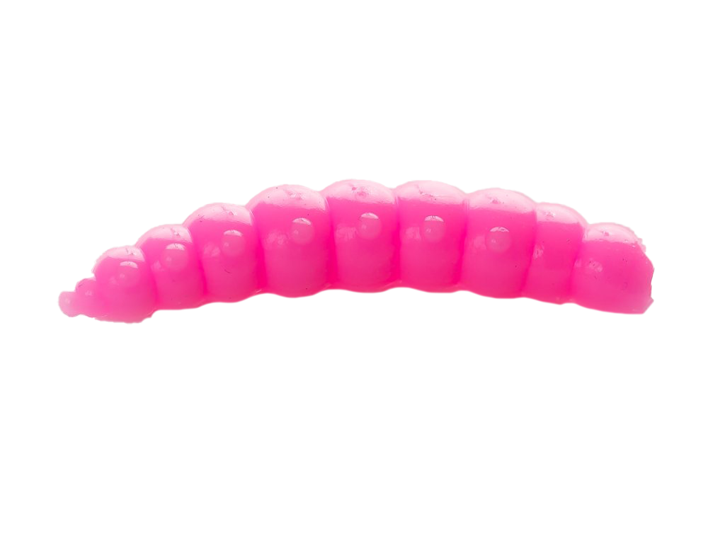 Gumová nástraha Moonky Sweet 36mm C01 Pink Bubblegum - Oliheň (12ks)