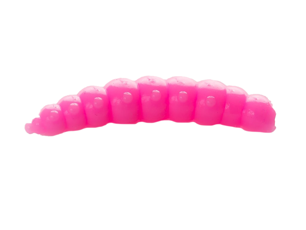 Gumová nástraha Moonky Sweet Big 46mm C01 Pink Bubblegum - Oliheň (10ks)