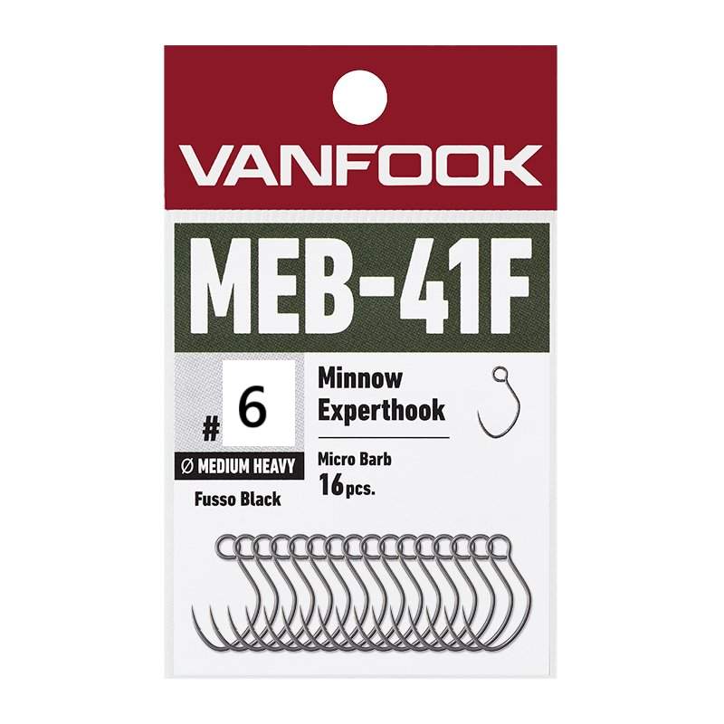 Háček Vanfook MEB-41F vel. 6 (16ks)