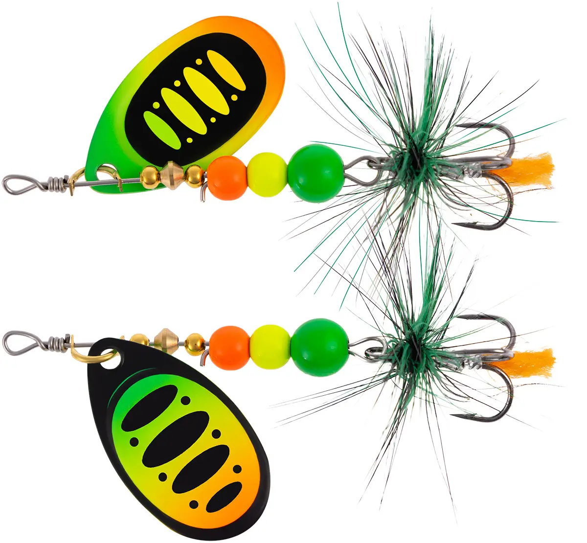 Rotační třpytka X-Fish Sirius №1 3.7g Fire tiger