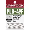 PLB-49F Plugging Single Medium Wire Micro Barb 12 pcs #8