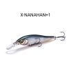 Wobler MegaBass X-NANAHAN+1 75mm 7g