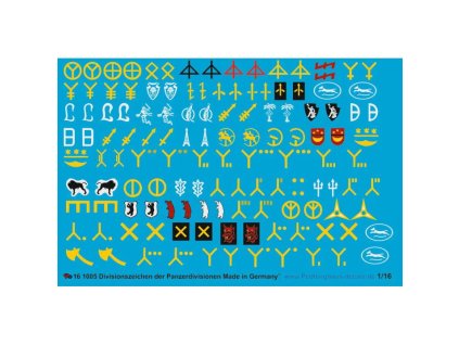 div zeichen deutsche panzerdivisionen