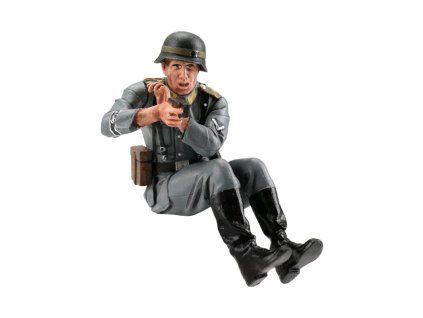 FG-10061 Figurka 1:16 střelec Schwimmwagen Luftwaffe - šedá