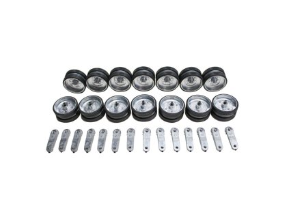 OP-21002 Sada kovových pojezdových kol a torzních ramen pro Leopard 2A6