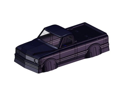 Karoserie AM18 Convoy Lexan nelakovaná