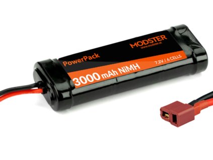 Racingpack 3000mAh NiMH 6 článků 7,2V T-Dean