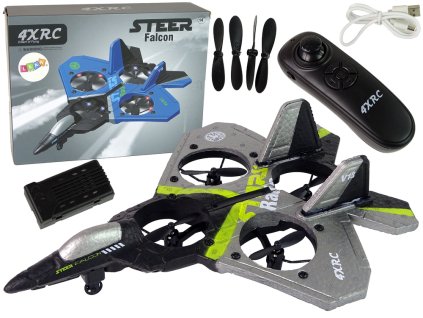 eng pl Remote controlled foam jet R C 360 degrees 15741 1