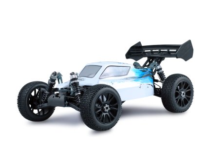 RC auto 1:8 Planet PRO Buggy- bílo-modrá