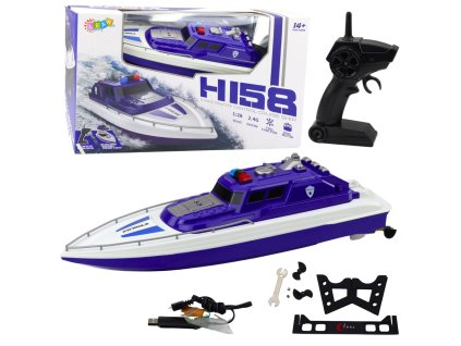 RC policejní člun 1:28