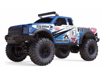 RC auto 1:10 PickUp Race Crawler modrý