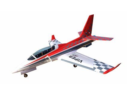RC letadlo AMXFlight Viper Jet V4 Pro 6-8S PNP červené