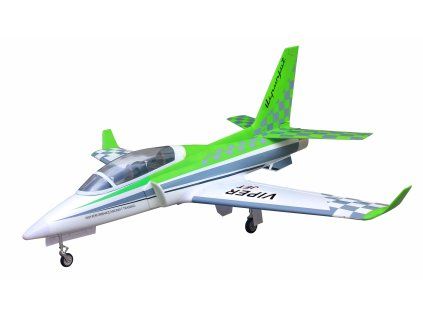 RC letadlo AMXFlight Viper Jet V4 Pro 6-8S PNP zelené