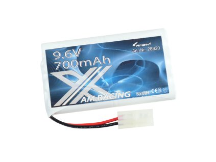 AMXRacing Ni-MH baterie 9,6V 700mAh, Tamiya