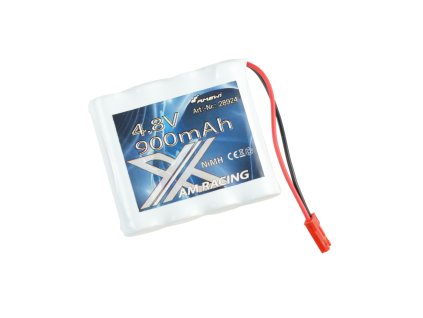 AMXRacing Ni-MH baterie 4,8V 900mAh, JST/BEC