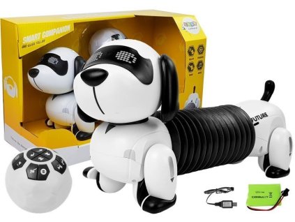 eng pl Interactive Robot Dog Remote Controlled Music Sound Remote Control Ball 8453 1