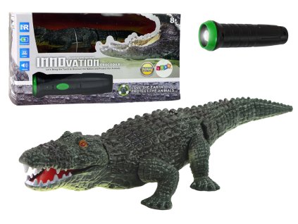 eng pl Remote Controlled Crocodile Torch Control 12436 5