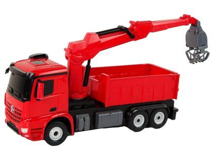 eng pl Mercedes Rastar Red Grapple Truck 15276 5