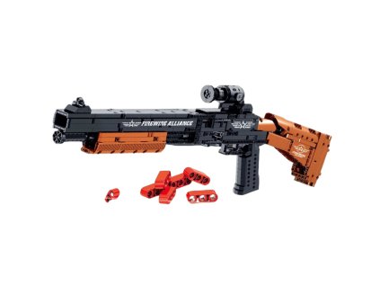 eng pl Building blocks M4 Bernelli rifle with shooting function 1137 pieces 23721 3