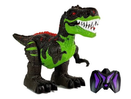 RC dinosaurus s pohyblivou hlavou – světla a zvuky