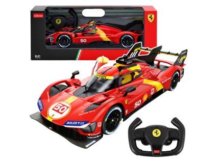 RC auto 1:24 Ferrari 499P Rastar - červené