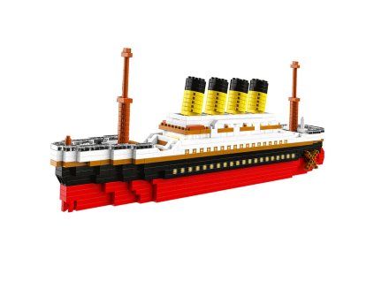 Stavebnice Titanic 3327 dílků – velký model lodě 60 cm