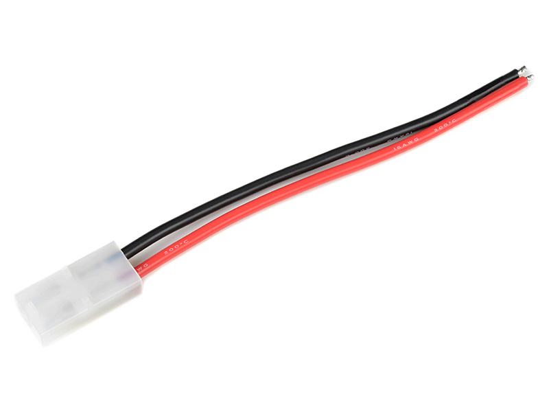 Revtec Konektor Mini Tamiya baterie s kabelem 16AWG 12cm