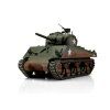 RC tank 1:16 M4A3 Sherman 75mm zelený (PROFI, IR, servo)