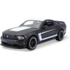 Maisto Ford Mustang Boss 302 1:24 černá matná