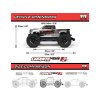 RC auto Arrma Granite 223S BLX 1:10 4WD RTR DSC modré