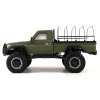 RC auto 1:10 AMXRock RCX10BS Scale Crawler Pick-Up - vojenská zelená