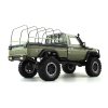 RC auto 1:10 AMXRock RCX10BS Scale Crawler Pick-Up - vojenská zelená