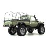 RC auto 1:10 AMXRock RCX10PS Scale Crawler Pick-Up - vojenská zelená
