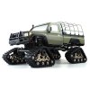 RC auto 1:10 AMXRock RCX10BTS Scale Crawler Pick-Up - vojenská zelená